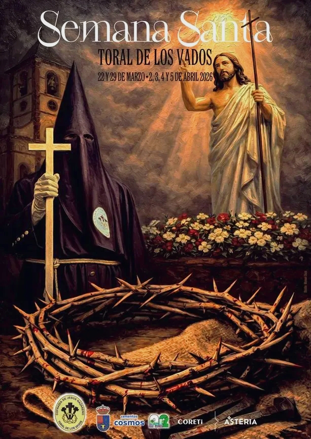 Cartel de Semana Santa en Toral de los Vados 2026
